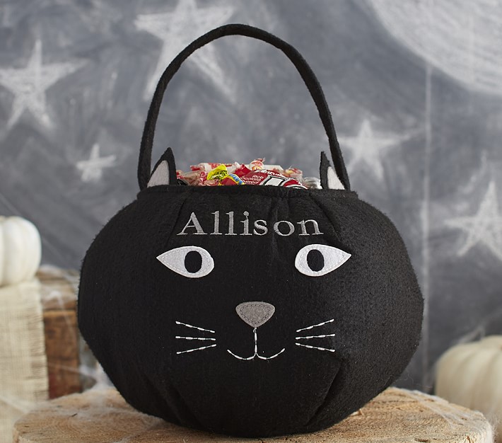 Black Cat Treat Bag Pottery Barn Kids
