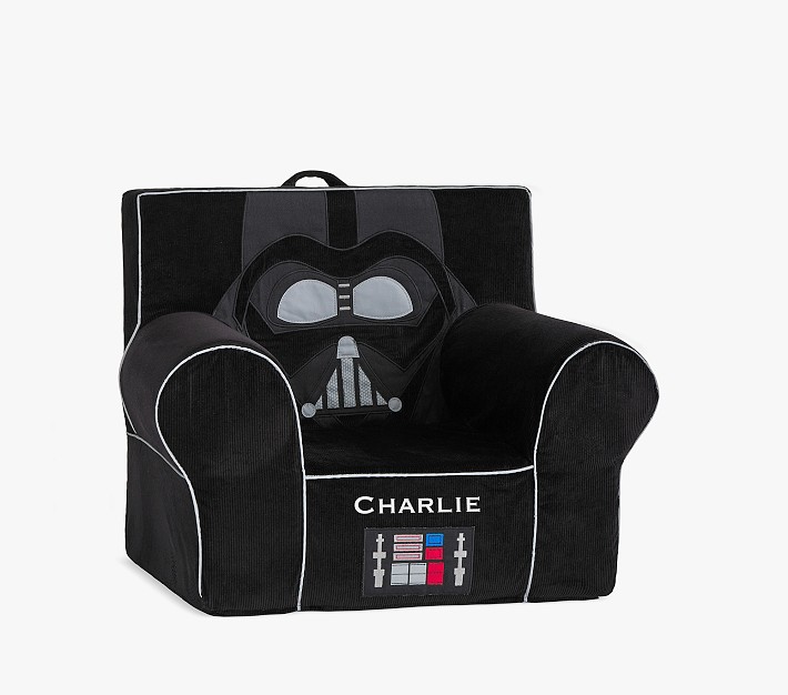 Kids Anywhere Chair Corduroy Star Wars Darth Vader Pottery