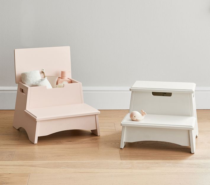 Storage Step Stools Pottery Barn Kids