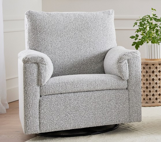 Dream Swivel Glider & Nursery Ottoman | Pottery Barn Kids