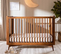 west elm x pbk Mid-Century Convertible Crib