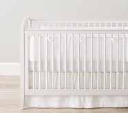 Pottery barn sale crib bumper safety