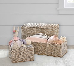 Silver Rope Basket Storage Collection