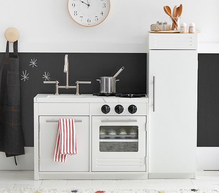 Marble All-in-1 Toddler Play Kitchen | Pottery Barn Kids