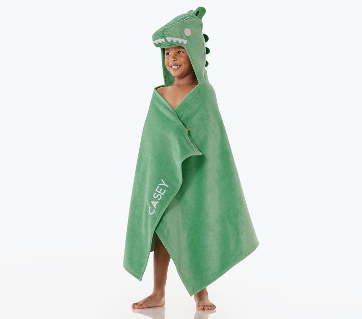 Crocodile Kid Hooded Towel Pottery Barn Kids