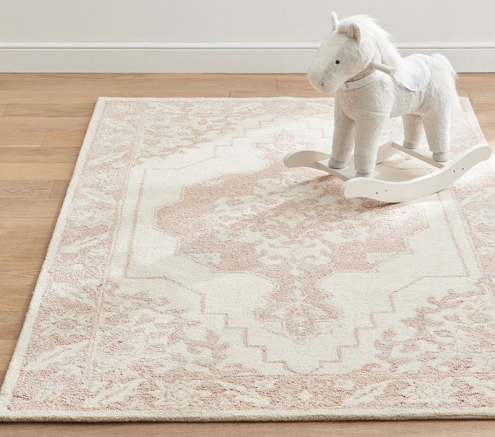 Metallic Persian Rug | Pottery Barn Kids