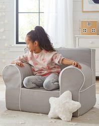 Pottery Barn Kids - The best (and comfiest) seat in the house and 20%  off The Anywhere Chair is extended one more day✨ Thanks for sharing,  @occasions.byshakira Shop and customize Anywhere Chairs