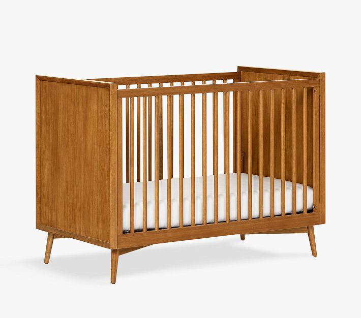 Mid century crib cheap pottery barn