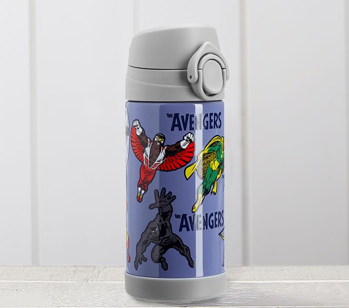Marvel Avengers Insulated Lunch Box with Thermos Bottle