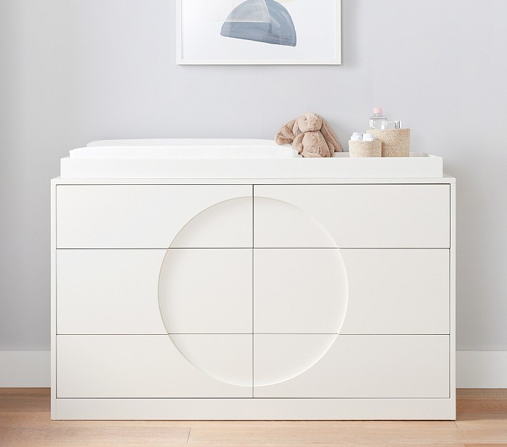 Extra Rounded Edges M! IKEA Malm Dresser Top Baby Changer