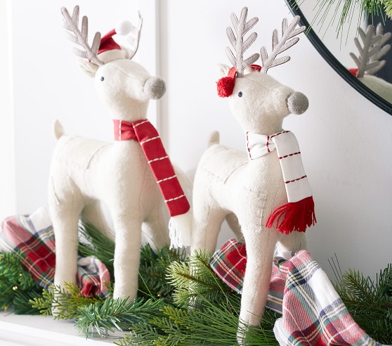 Wool Reindeer Decor | Kids Christmas Decoration | Pottery Barn Kids