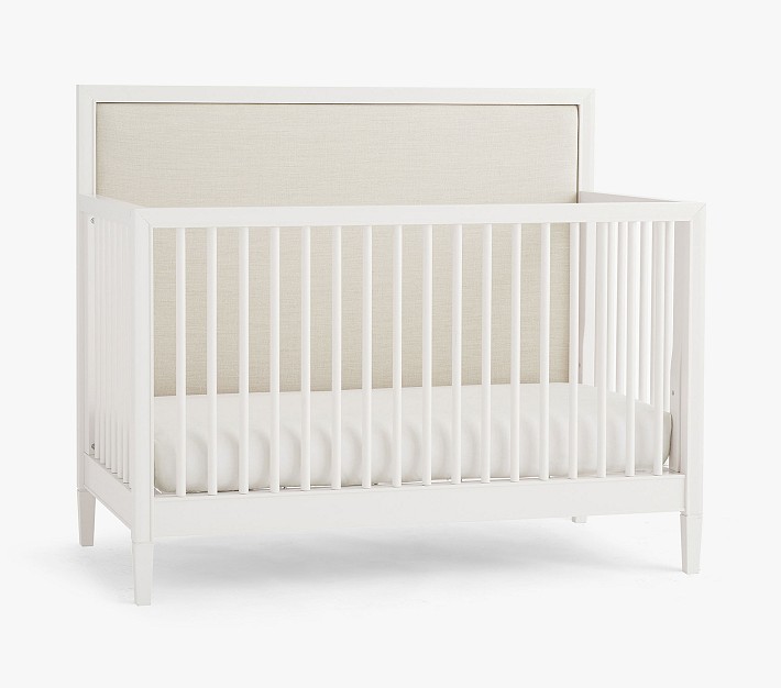 Parker Upholstered 3-in-1 Convertible Crib | Pottery Barn Kids