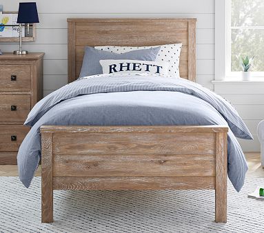 Charlie Low Footboard Kids Bed | Pottery Barn Kids