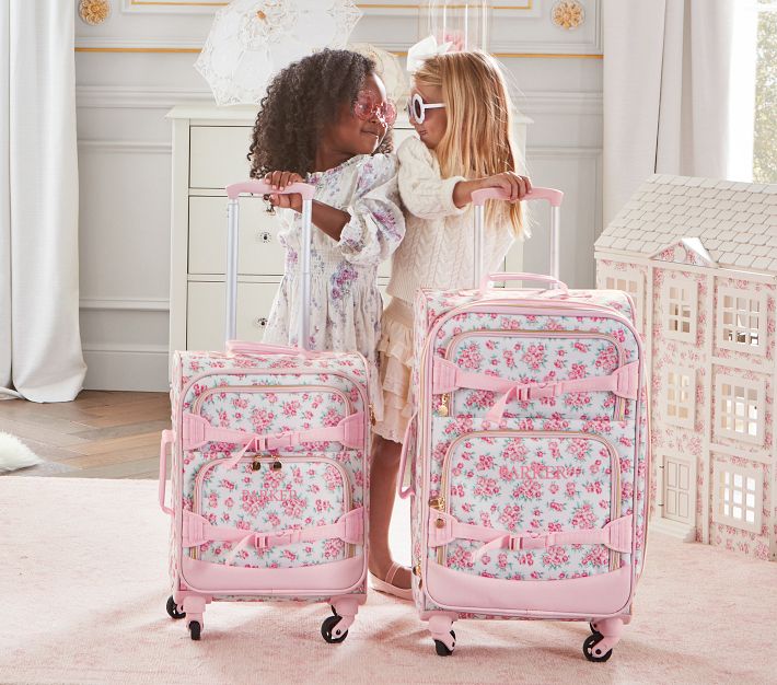 Baldaquin Pottery Barn Kids – Motif Floral LoveShack Fantaisie Antoinette – Neuf