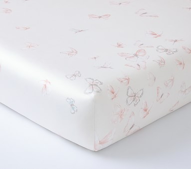 Monique lhuillier pottery barn discount kids crib fitted sheet