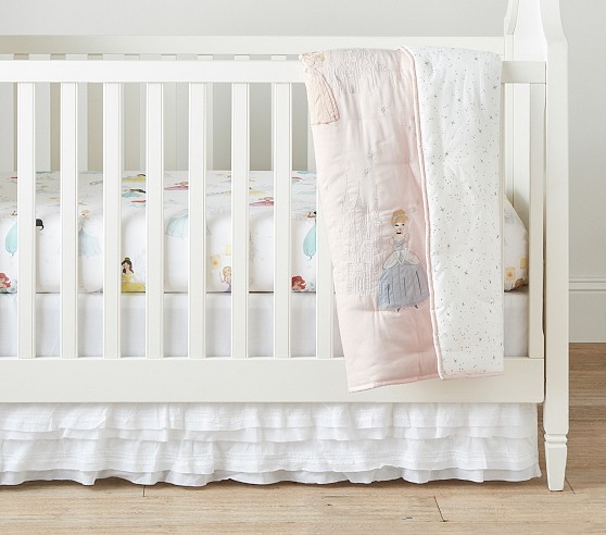 Disney princess outlet white crib