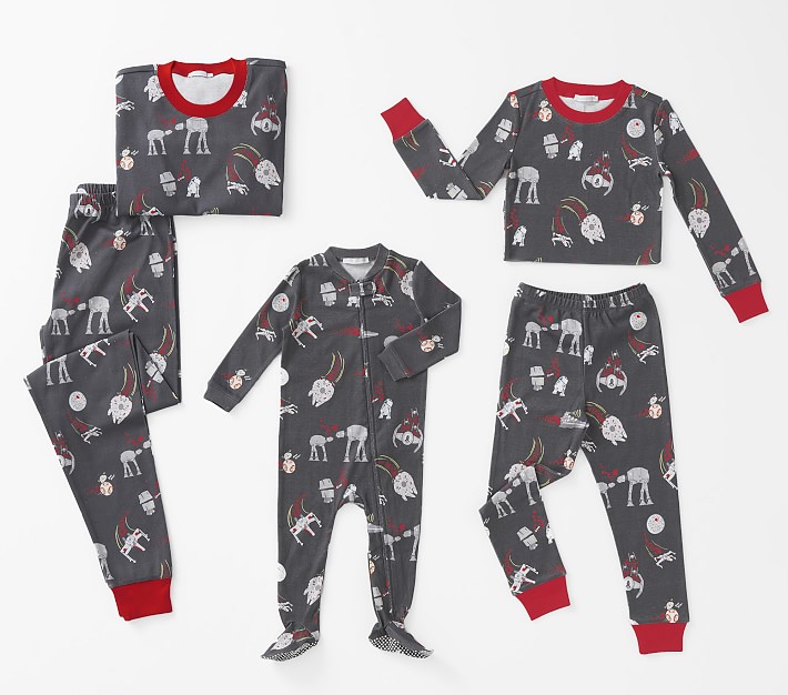 Star Wars Valentine s Organic Family Pajamas Collection Pottery