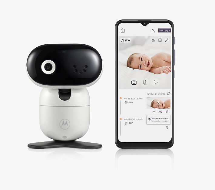 Babyphone caméra de surveillance bébé connecté smartphone - MOMY