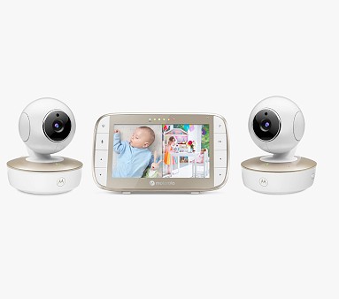 Motorola video baby monitor with hot sale two cameras