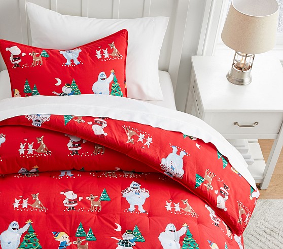 Dr. Seuss's The Grinch™ & Max™ Comforter & Shams | Pottery Barn Kids