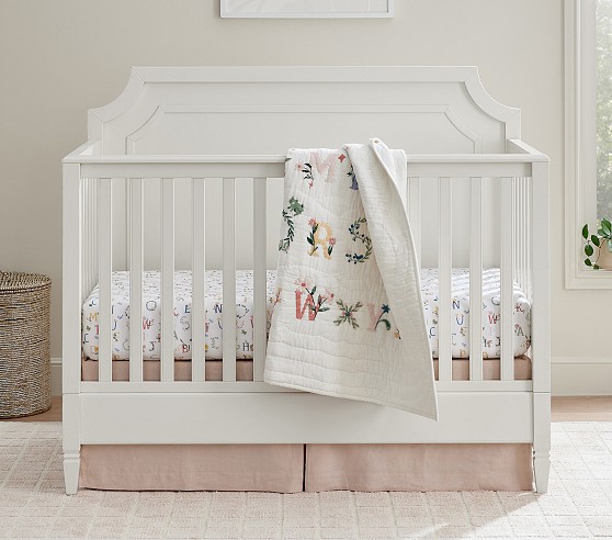 Floral ABC Baby Bedding | Pottery Barn Kids