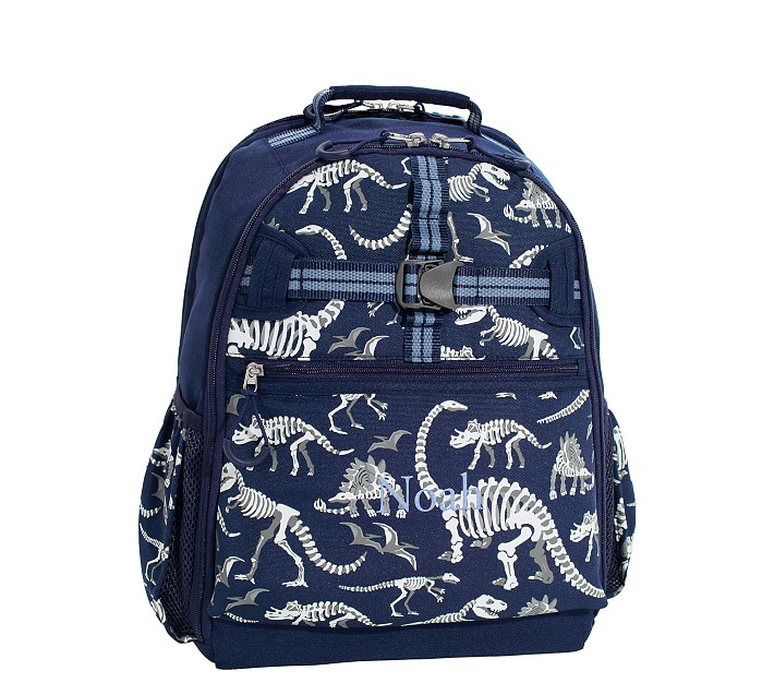 Mackenzie Blue Multi Dino Backpacks