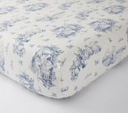 Rifle Paper Co. Bramble Fields Organic Crib Fitted Sheet