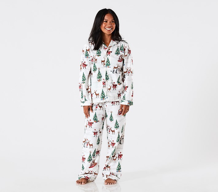 Adult Santa Flannel Pajama