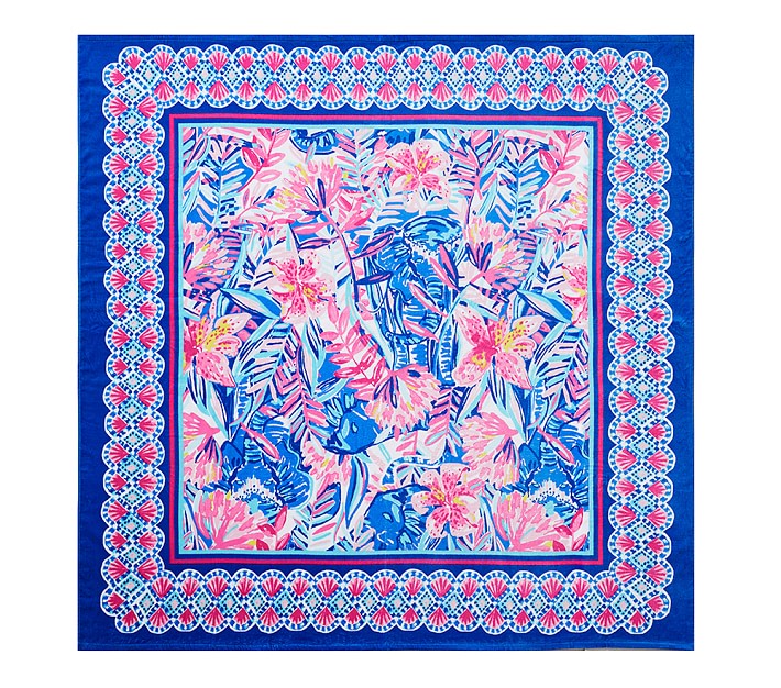 Lilly Pulitzer Slathouse Soiree Double Wide Beach Towel