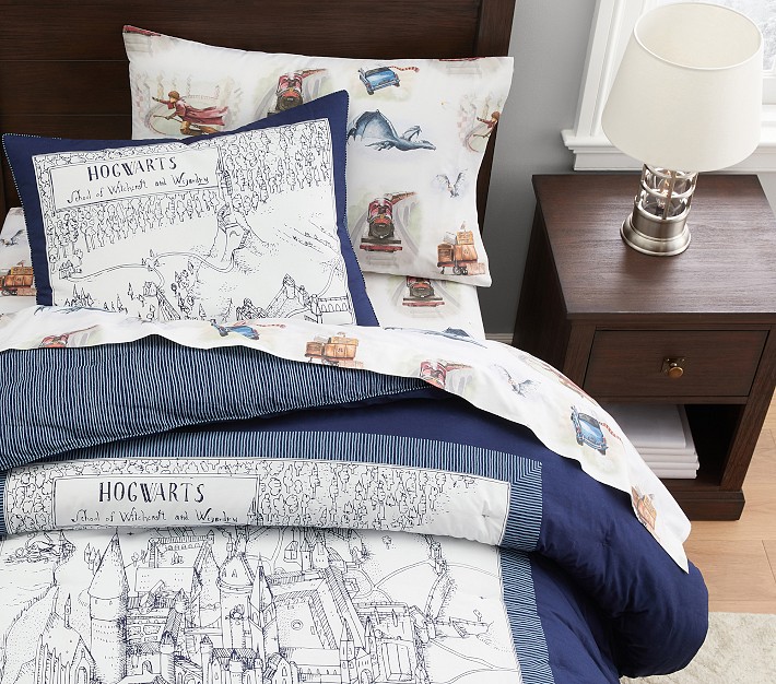 Hogwarts School Illustration Bedding Sets: Harry Potter Duvet
