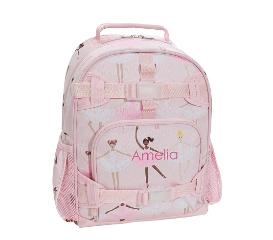 포터리반 Potterybarn Mackenzie Pink Shimmer Ballerinas Backpacks