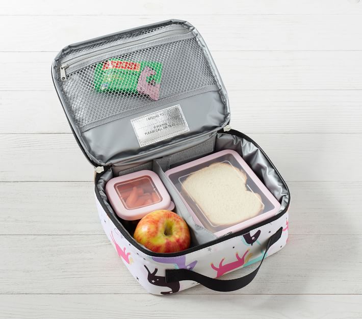 Colby Solid Blush Cold Pack Lunch Box