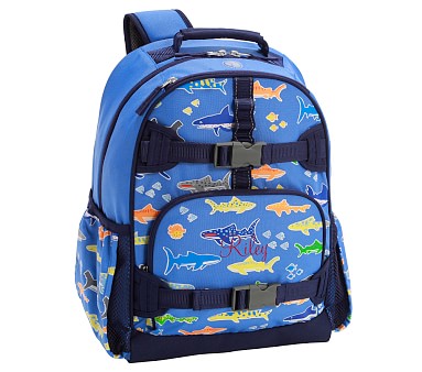 Shop Mackenzie Blue Sharks Glow-in-the-Dark Backpacks online