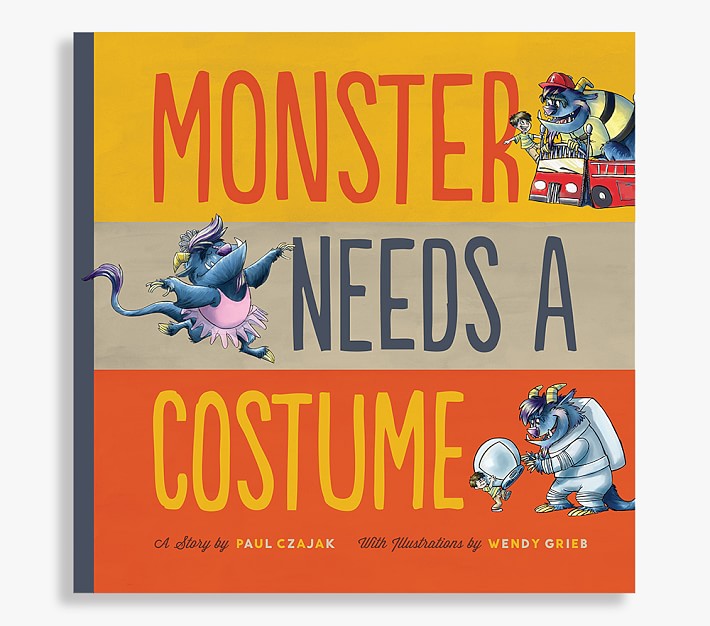 Monster Needs a Costume Book