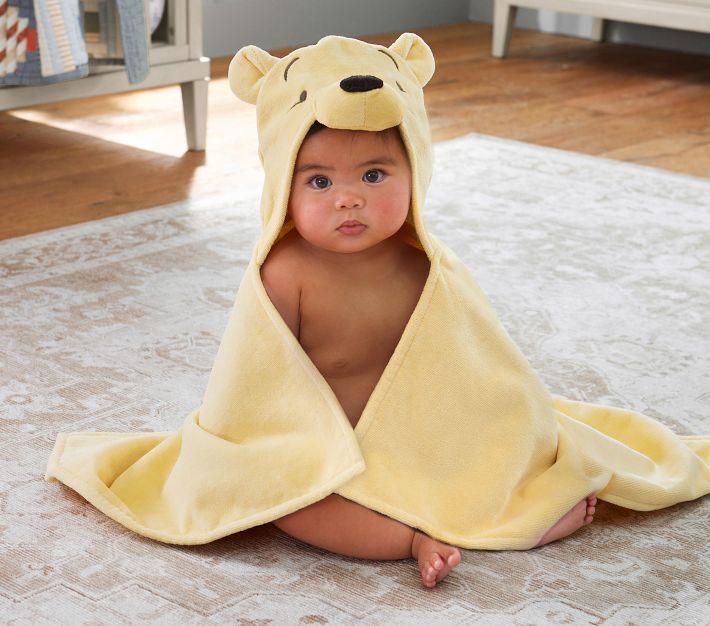 Disney Baby Hunny Bear Winnie the Pooh Hooded Bath Towel – Lambs & Ivy