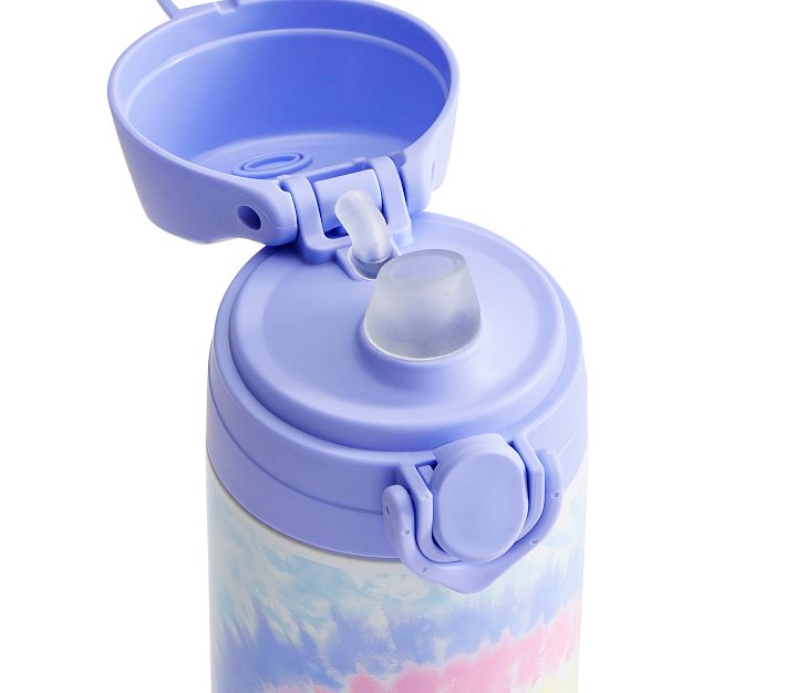 Mackenzie Navy Planet Tie-Dye Water Bottles