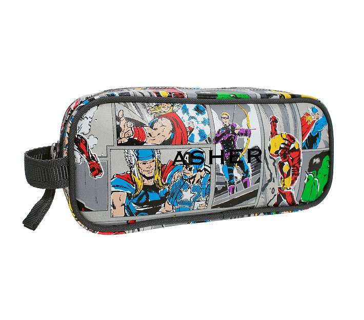 UPD Marvel Avengers Comics Pencil Case - Pencil Box & Crayon Box for School