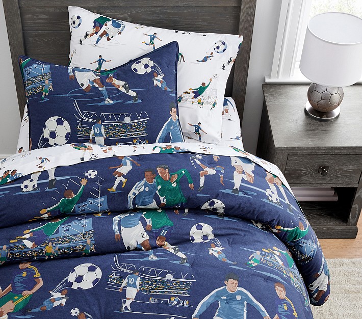 Kids sales soccer bed