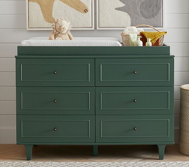 Green hot sale baby dresser