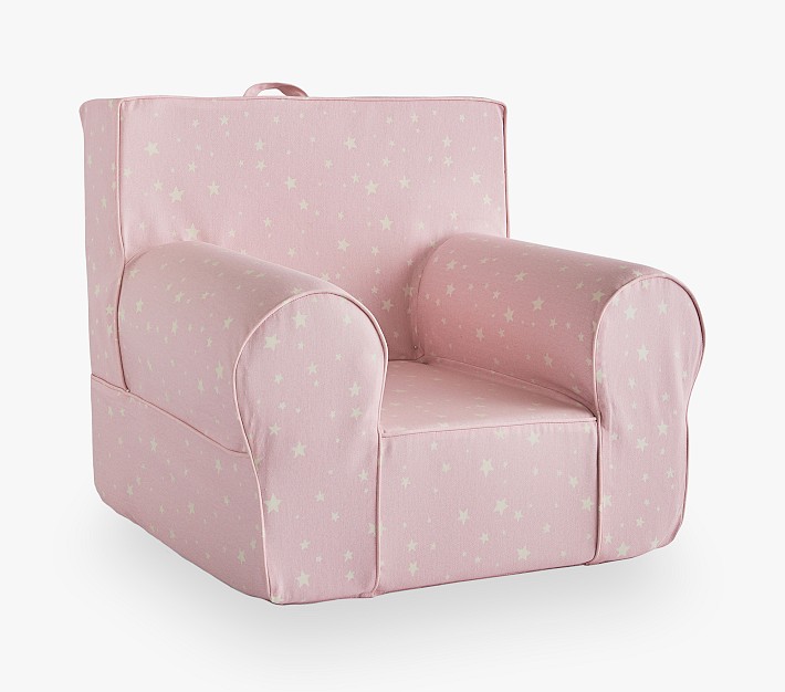 Kids Anywhere Chair&#174;, Pink Glow-in-the-Dark Scattered Stars