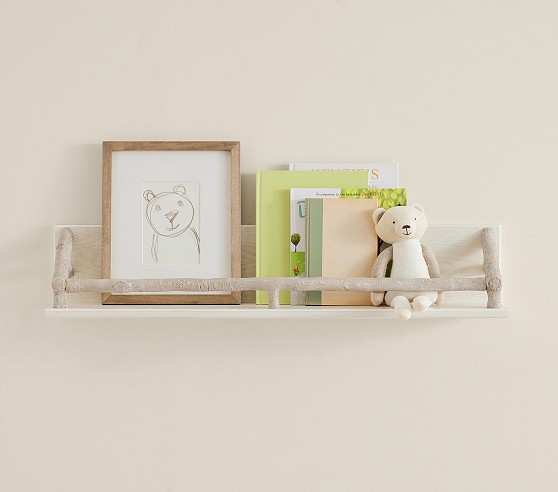 Floating Brass Metal Kids Shelves