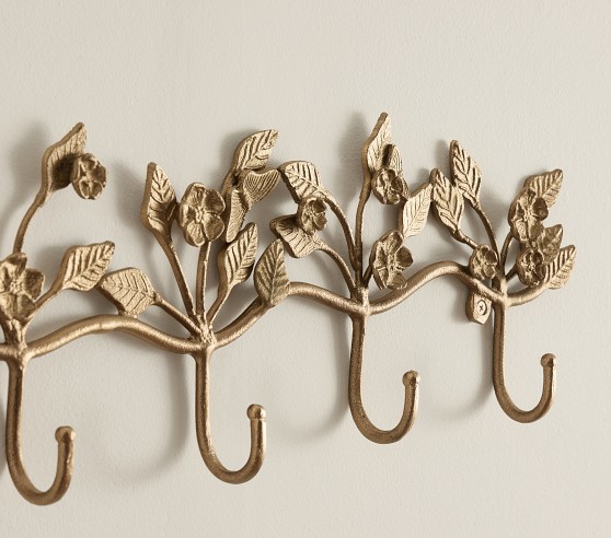 Cast Brass Hook Racks | Pottery Barn Kids