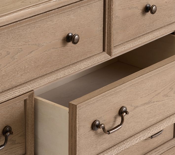 Blythe Extra Wide Changing Table Dresser & Topper Pottery Barn Kids