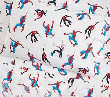 Spiderman Cotton Fabric Outside The Box (2 Yards Min.) - Licensed & Character Cotton Fabric - Fabric