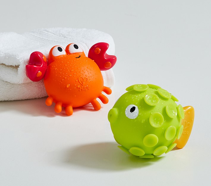 Crab and Fish Squirty Bath Toy