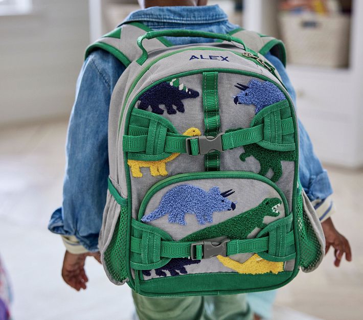 Pottery barn hotsell kids dinosaur backpack