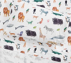 Brendan Animals Organic Sheet Set & Pillowcases