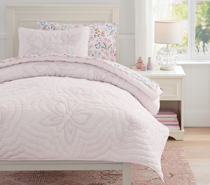 Ruched Butterfly Quilt &amp; Shams