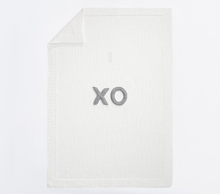 Xo Knit Baby Blanket