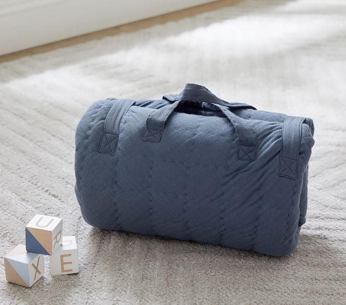 Jack Muslin Travel Play Mat Pottery Barn Kids